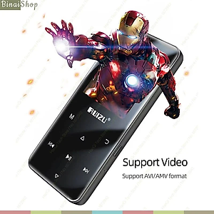 Ruizu D19 - Máy Nghe Nhạc Lossless Siêu Mỏng, Bluetooth 5.0, FM Radio, Thời Lượng Pin 50 Giờ, Bộ Nhớ Trong 16GB - Hàng Chính Hãng