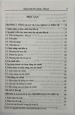 Sách - Giáo TRình Tài Chính - Tiền Tệ 2024
