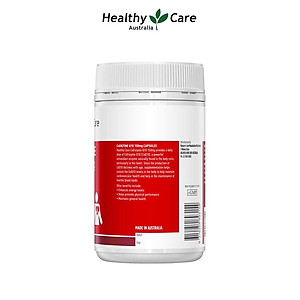Bổ tim Úc Healthy Care CoEnzyme Q10 150mg giúp duy trì sức khỏe tim mạch, nâng cao sức khỏe chung - OZ Slim Store