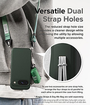 Ốp lưng dành cho Google Pixel 9 Pro / Pixel 9 RINGKE Onyx - Hàng Chính Hãng