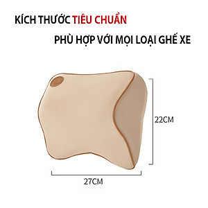 Gối Tựa Đầu Cao Su Non Cho Mọi Loại Xe Ô tô