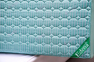 Nệm Bông Ép Gấp 3 Chần Gòn Edena EDCG1815 (180 x 195 x 15 cm) - Màu Ngẫu Nhiên