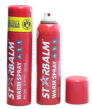 [Combo 2 in 1] 1 Chai Xịt Nóng Starbalm Warm Spray 150ml + 1 Chai Xịt Lạnh STARBALM COLD SPRAY 150ml