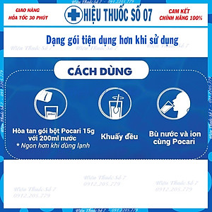 Pocari Sweat bột [Hộp 5 Gói - Date xa] - Thức uống bổ sung ion thiết yếu, nước điện giải cho cơ thể mọi lúc mọi nơi