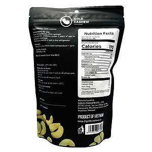 Hạt Điều Rang Không Muối Cao Cấp 454g