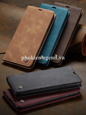 Bao da dạng ví dành cho iPhone 13 Pro Max hiệu caseme chống sốc chống va đập bụi bẩn, có ngăn đựng tiền, đựng thẻ tiện dụng - Hàng chính hãng