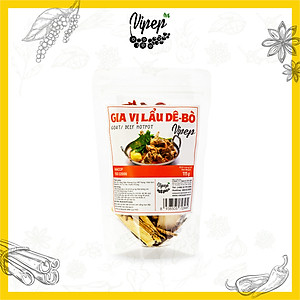 Gia Vị Nấu Lẩu Dê - Bò Tự Nhiên Vipep 115g