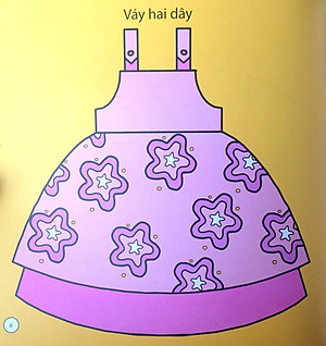 Sách Bé Tô Màu - Thời Trang Bé Đáng Yêu (Tái Bản 2018)