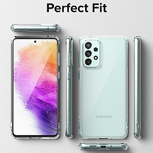 Ốp lưng silicon dẻo cho Samsung Galaxy A33 5G hiệu Ultra Thin mỏng 0.6mm độ trong tuyệt đối chống trầy xước - Hàng nhập khẩu