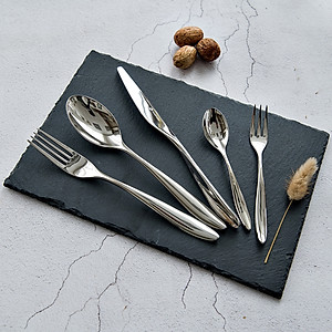 Bộ dụng cụ bàn ăn dao thìa nĩa Inox 304 DandiHome cao cấp