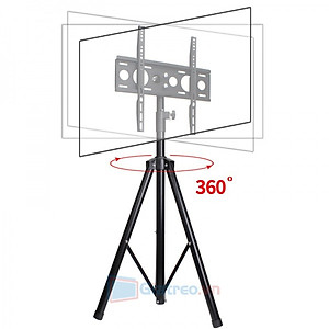 Giá treo Tivi 3 Chân Đứng, Kệ Đỡ Tivi 3 Chân Chắc Chắn, Xoay 360(Hàng Chính Hãng) 