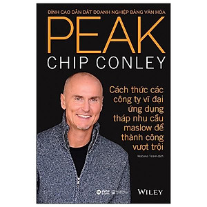 Sách PEAK - Đỉnh Cao Dẫn Dắt Doanh Nghiệp Bằng Văn Hóa