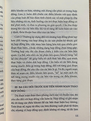 Soạn thảo hợp đồng thực chiến (Xuất bản lần thứ ba, có sửa chữa, bổ sung)