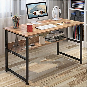 Bàn làm việc bàn học bàn máy tính kệ lửng