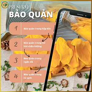 XOÀI SẤY DẺO HƯƠNG VỊ TỰ NHIÊN TỐT CHO SỨC KHỎE HIỆU TÂN LỘC PHÁT