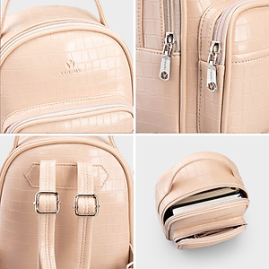 Balo Yuumy ( Thời trang nữ thiết kế tối giản - Balo da Verein YBA83 )