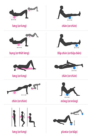 BG Con Lăn Massage Ống Lăn Dãn Cơ Foam Roller  Tập Gym, Yoga, Thể Hình,Đai Đeo Huấn Luyện Tập Đá Bóng,Thang dây tập luyện thể thao thể lực và tốc độ(hàng nhập khẩu)