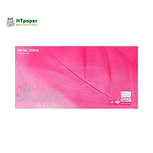 Khăn Giấy Hộp, Khăn Giấy Rút Bless You À La Vie 180 tờ x 2 lớp cao cấp mềm mịn