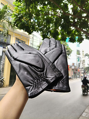 Găng tay nam da dê cao cấp - BHY8101 Bao tay nam lái xe, Găng tay mùa đông. Lót lông mềm mại, dễ chịu khi đeo.