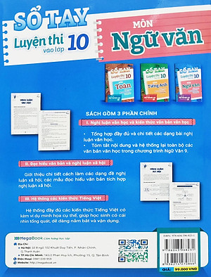 Sổ Tay Luyện Thi Vào Lớp 10 Môn Ngữ Văn