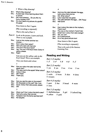 Cambridge English Young Learners 2 for Revised Exam from 2018 Starters Answer Booklet: Authentic Examination Papers