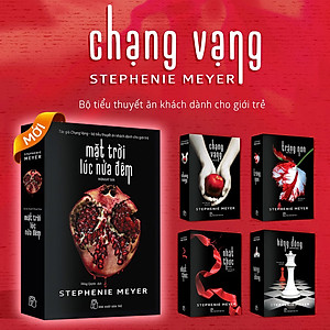 Sách Hộp Trọn Bộ Chạng Vạng (5 Cuốn): Chạng Vạng + Trăng Non + Nhật Thực + Hừng Đông Và Mặt Trời Lúc Nửa Đêm