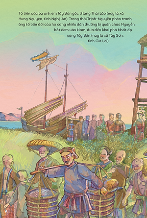 Sách Lịch sử Việt Nam bằng tranh - Tây Sơn khởi nghiệp (Bản màu)