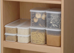 Hộp Nhựa Đựng Thực Phẩm Nhiều Dung Tích Inomata Natural Pack Dùng Được Trong Lò Vi Sóng