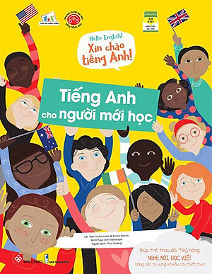 Sách Hello English! - Xin Chào Tiếng Anh! - Tiếng Anh Cho Người Mới Học