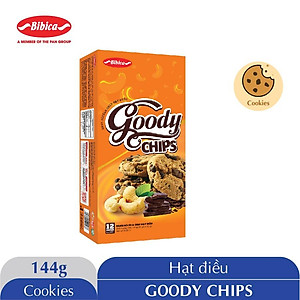 Bánh quy rắc hạt Goody Chip 144g Bibica
