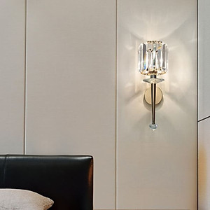 Đèn tường CAVIS pha lê cao cấp trang trí nhà cửa, quán cafe hiện đại - kèm bóng LED chuyên dụng.