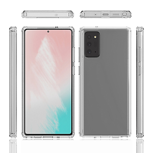 Ốp lưng chống sốc trong suốt cho Samsung Galaxy Note 20 Likgus Crashproof giúp chống chịu mọi va đập - hàng nhập khẩu