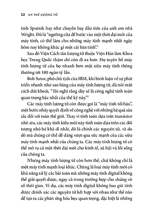Sách Uy thế lượng tử. Cuộc cách mạng máy tính lượng tử sẽ làm thay đổi tất cả như thế nào
