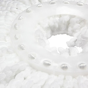 Bông Lau Nhà 360 Độ Sợi Microfiber Thấm Hút Nhanh, Màu Ngẫu Nhiên - Hàng chính hãng 