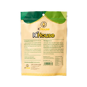 Hạt Điều K House Mật Ong Cao Cấp Túi Zipper 200 gram 