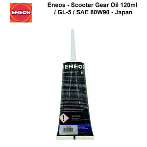 Nhớt hộp số, nhớt láp cho xe tay ga Scooter Gear Oil 80W-90 120ml EN-GEAR-80W90 - Chống hú lap, xe máy, GL-5, SAE
