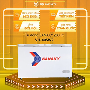 Tủ Đông Sanaky VH-405W2 (280L) - Hàng Chính Hãng