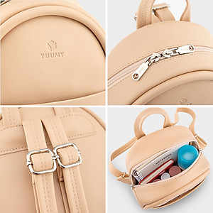 Balo Yuumy ( Thời trang nữ cỡ trung phong cách - Balo da Seasand YBA100 )