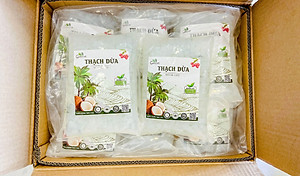 Thạch dừa hương vải Goce - Túi 1kg