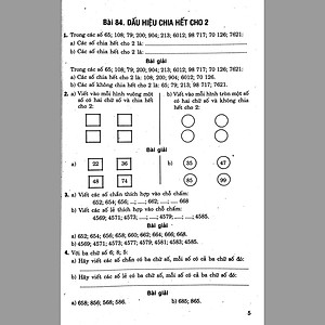 Sách Giải Vở Bài Tập Toán 4 - Tập 2
