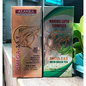 Viên uống Omega 369 của Mỹ - ALASKA DEEP SEA FISH OIL Nuhealth