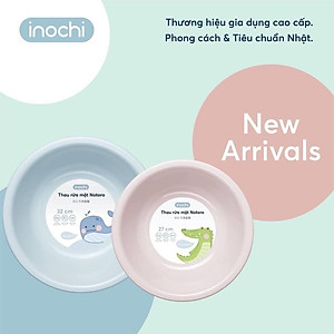 Châu giặt quần áo, Thau rửa mặt, Thau nhưa cao cấp Notoro - Chính hãng inochi tiêu chuẩn nhật bản