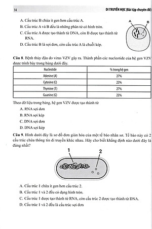 Di Truyền Học - Bài Tập Chuyên Đề_GDDT