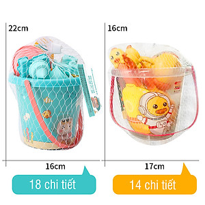 Bộ Đồ Chơi Xúc Cát Đi Biển Cho Các Bé Bằng Nhựa Đồ Chơi Đi Biển