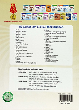 Sách Giáo Khoa Bài Tập Ngữ Văn 9 - Tập 2 (Chân Trời) (Chuẩn)