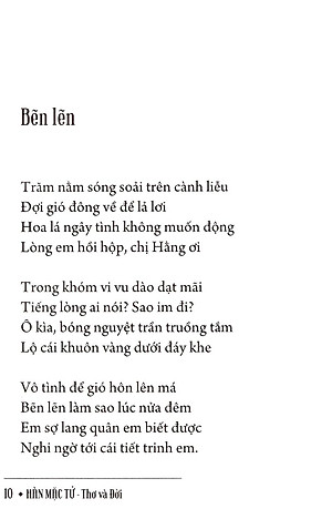 Sách Hàn Mạc Tử - Thơ Và Đời
