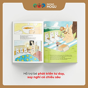 Truyện Ehon bé 3-4-5 tuổi - Chiến lược giảm cân của thỏ Don Ussa