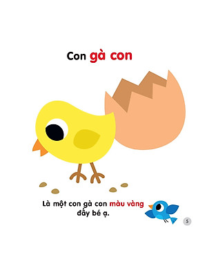 200 Từ Vựng Mẹ Cùng Con Học Nói - Các Loài Động Vật Đáng Yêu