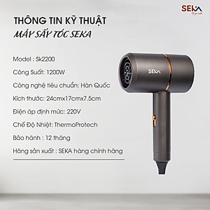 Máy Sấy Tóc SEKA SK2200 - Hàng Chính Hãng