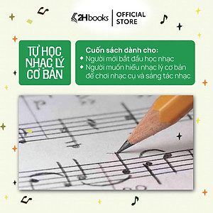 Sách Tự Học Nhạc Lý Cơ Bản, Dành cho người mới bắt đầu, tái bản 2024, 2HBooks